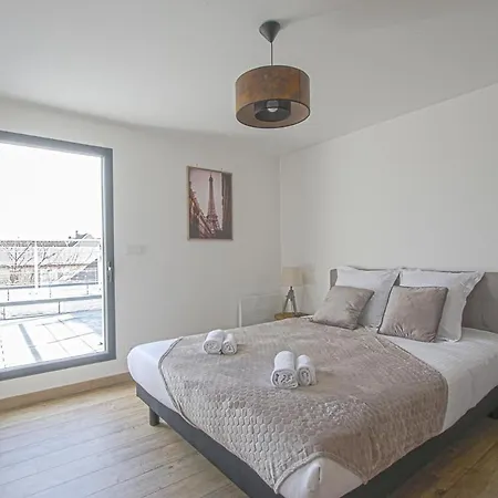 Hébergement de vacances Quijote, Maison Moderne Avec Terrasse A Caen